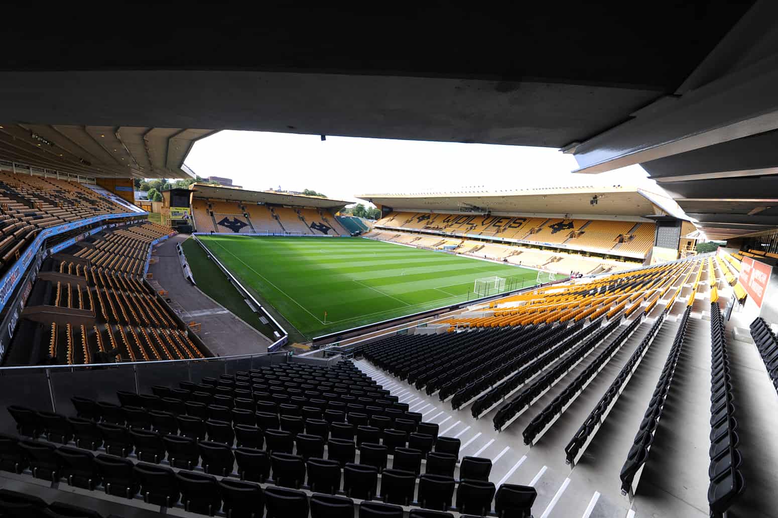View from the WV1 Quadrant hospitality area of Molineux