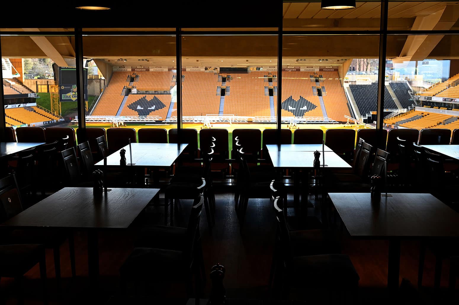 View of WV1 Restaurant at Molineux