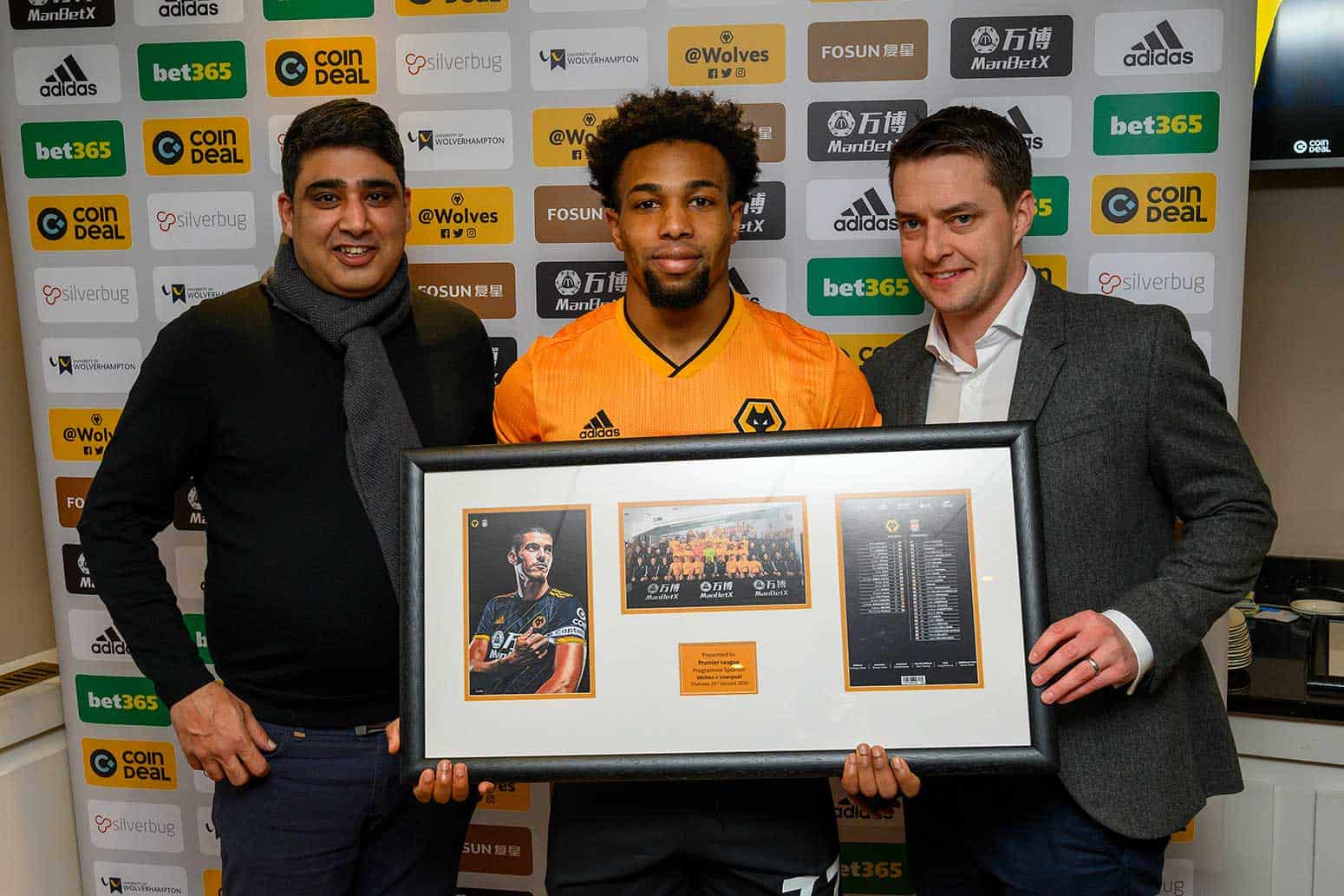 Wolves programme sponsor at Molineux