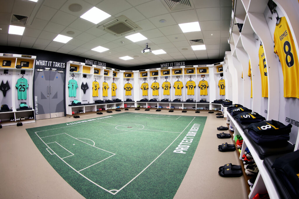 Molineux Home Dressing Room