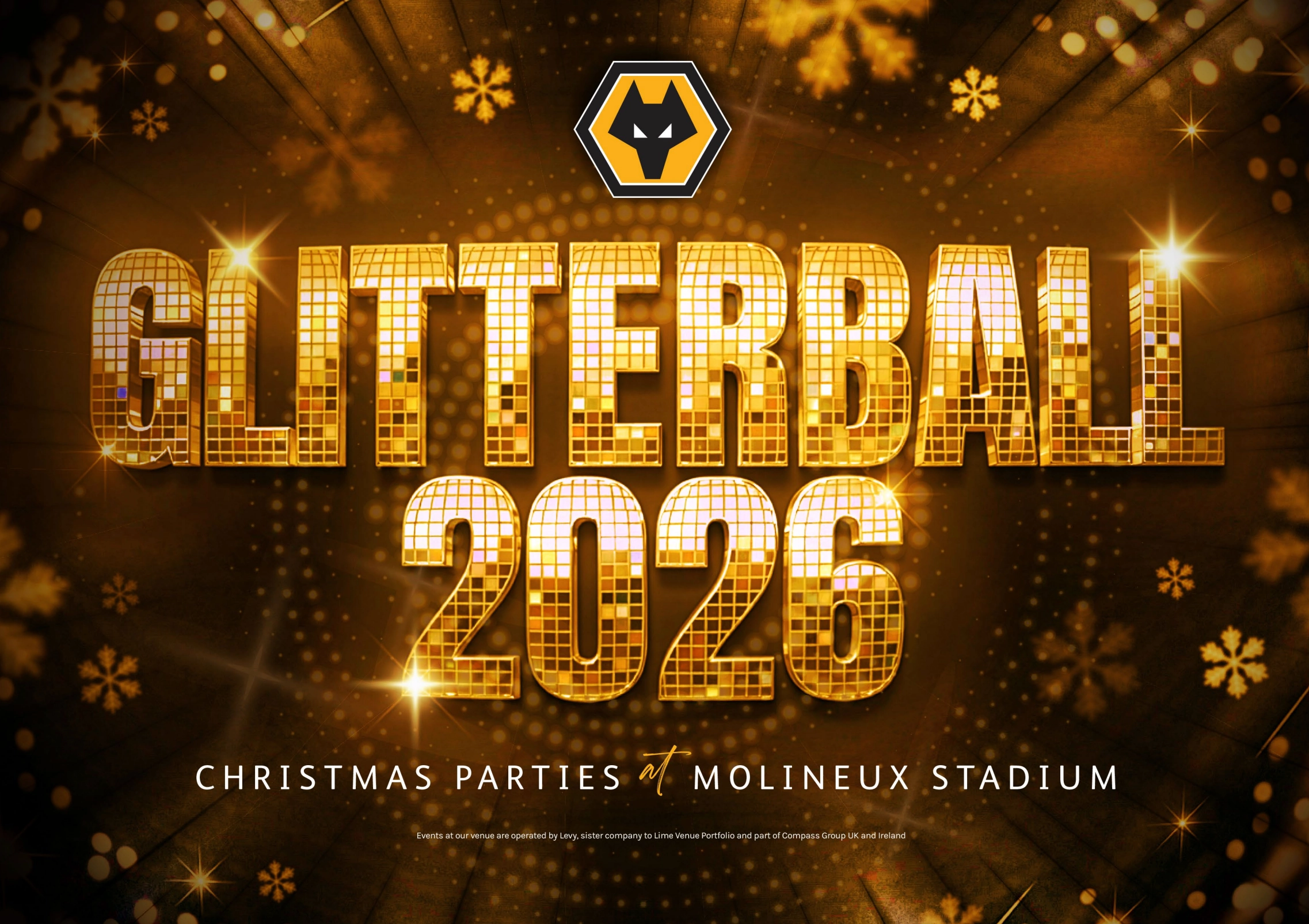 Black & Gold Shared Christmas Party